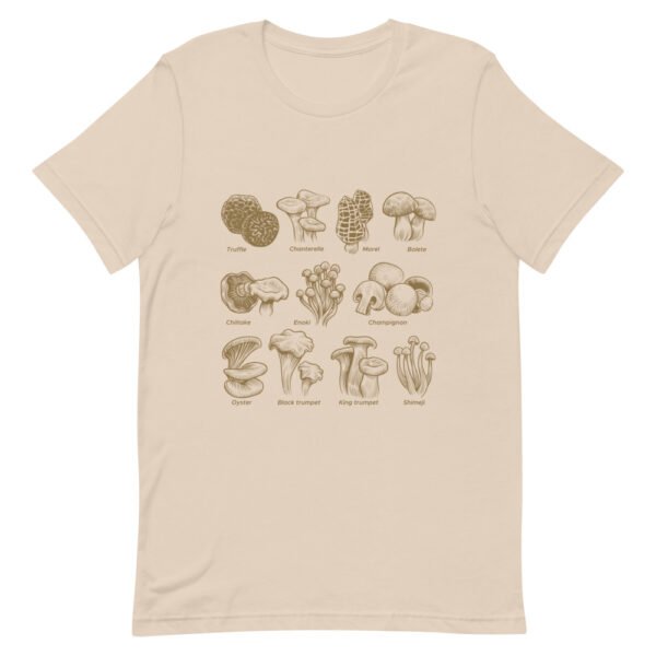 Labeled Mushroom Short-Sleeve Unisex T-Shirt